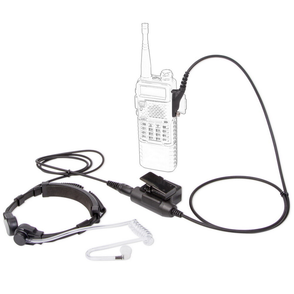 

ZTactical U94 PTT Telescopic Throat Control Tactical Headset for MOTOROLA DP4800 P8268 Walkie Talkie