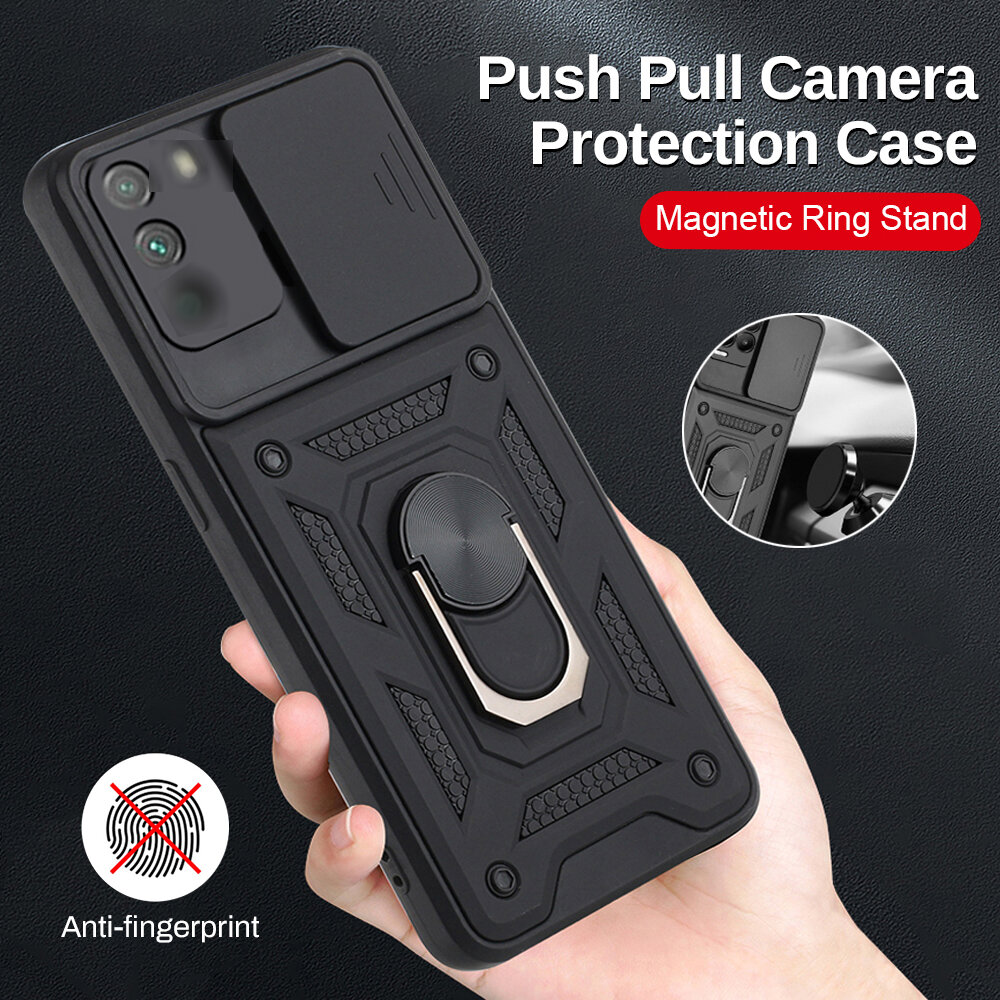 Bakeey for POCO M3 Pro 5G NFC Global Version/ Xiaomi Redmi Note 10 5G Case Armor Bumpers Shockproof 