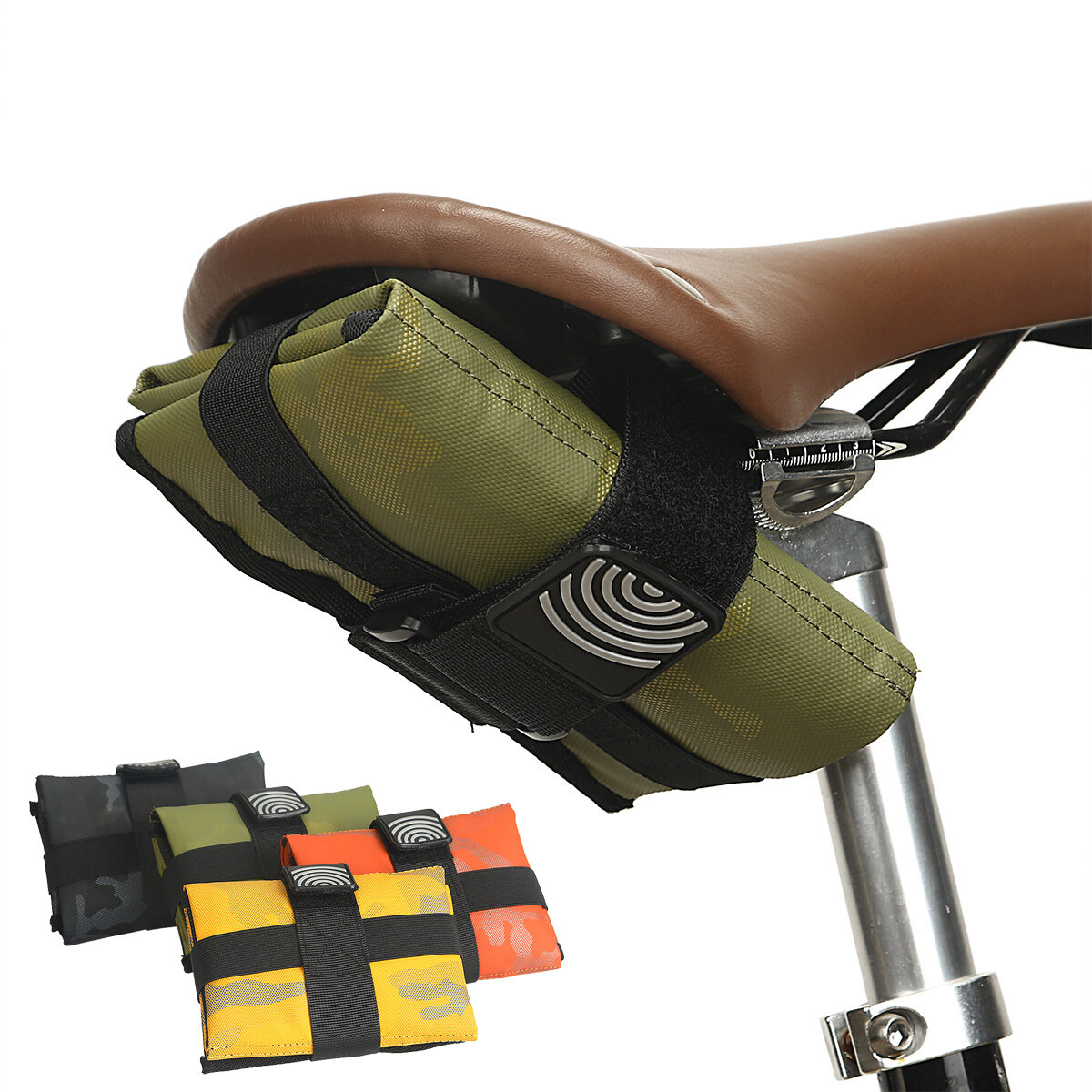 Bicycle Foldable Saddle Tool Bag Bicycle Tire Repair Kit Bike Saddle Pouch Included Repair Accessori