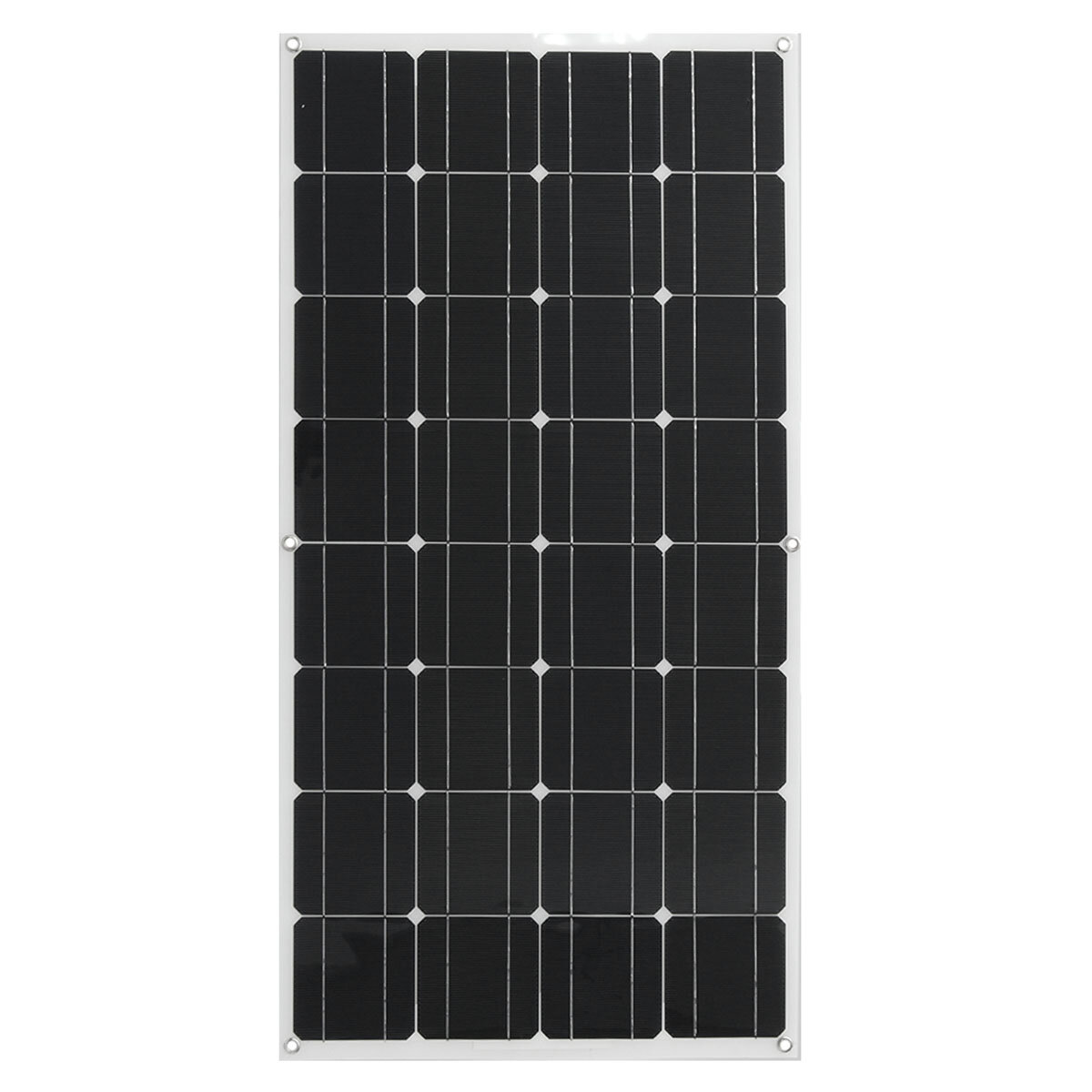 

100 Вт 18 В ETFE Универсальная Солнечная Панель Батарея Зарядное устройство Набор Для RV Авто Лодка Кемпинг
