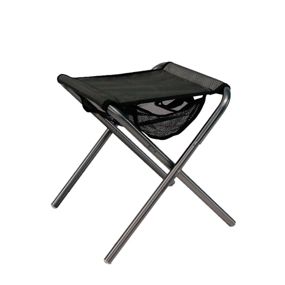 

Outdoor Portable Folding Chair Aluminum Alloy Camping Picnic BBQ Beach Seat Stool Max Load 120kg