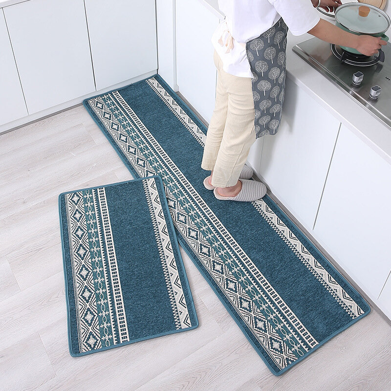 

Kitchen Dornier Carpet Absorbent Dirt-resistant Long Strip Mat Waterproof Oilproof Floor Mat Anti-slip Rug