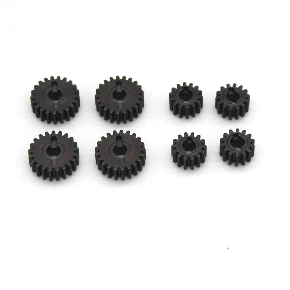 Upgraded Metal Gears Set for FMS FCX24 12401 Power Wagon 1/24 RC Car Vehicles Moels Spare Parts