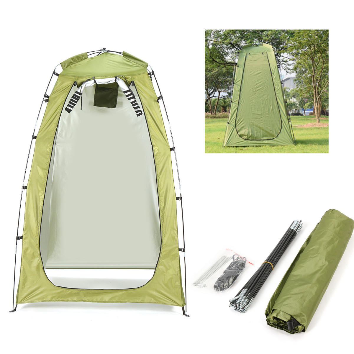 Outdoor Portable Fishing Tent Camping Shower Bathroom Toilet Changing Room