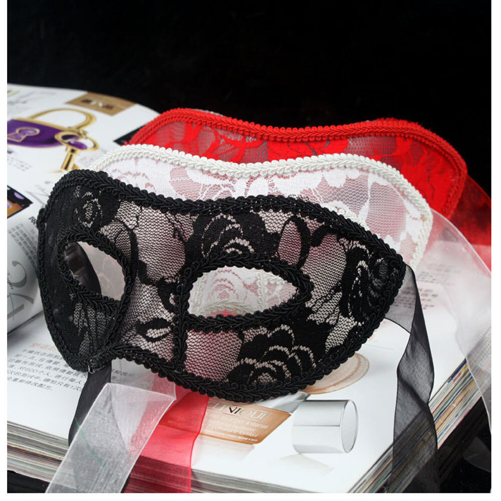 Vrouwen Kant Oogmasker Halloween Feestkostuums Exotische Maskerade Fancy Dress Maskers