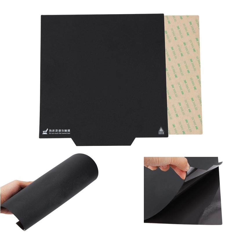 

310*310mm Flexible Cmagnet Build Surface Plate Soft Magnetic Heated Bed Sticker With Back Glue For CR-10/CR-10S 3D Print