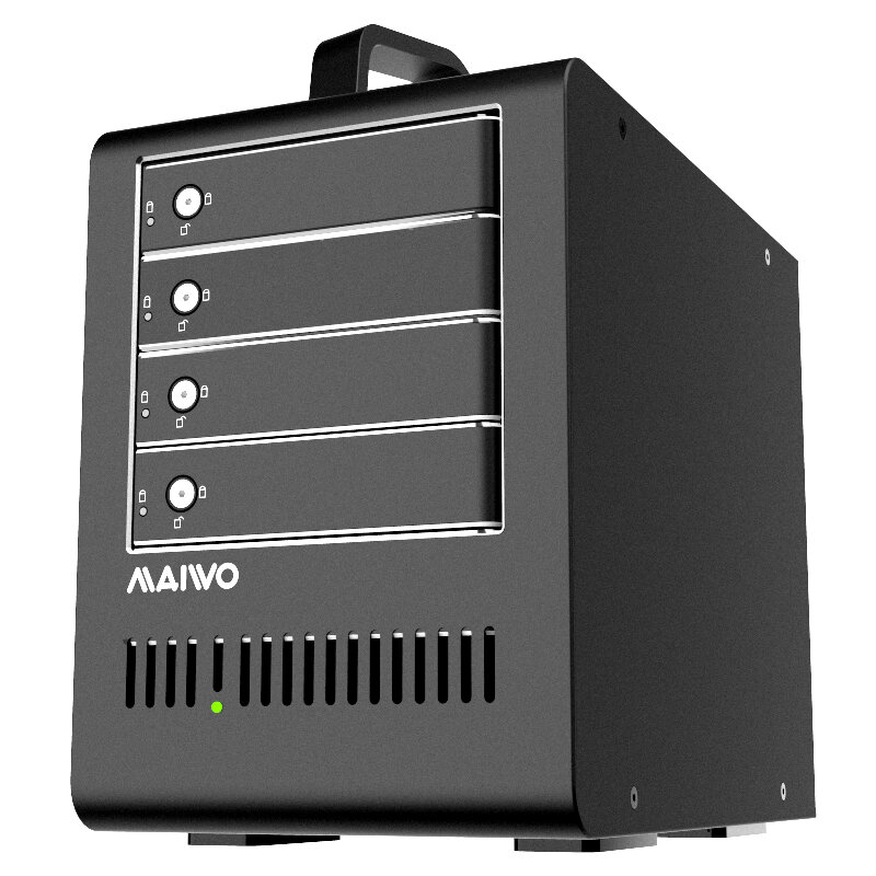 MAIVO HDD SSD Docking Station 5 Bay HDD-behuizing RAID Setup Clone voor 2,5 3,5 SATA Solid State D