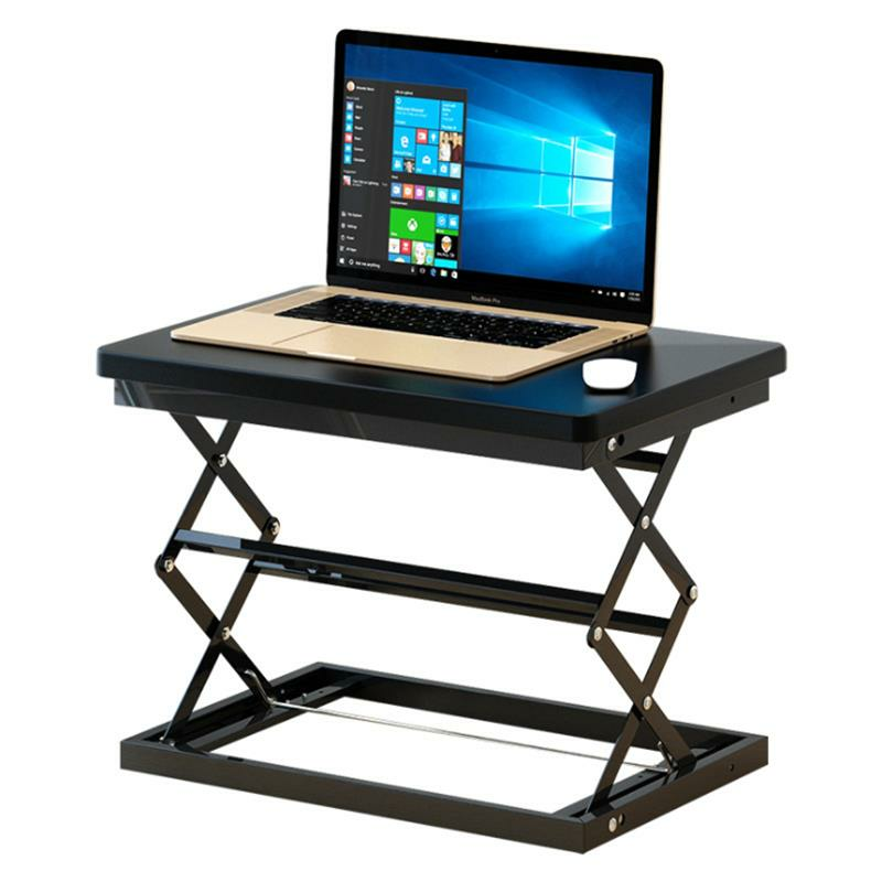 W50 Sit Stand Foldable Laptop Desk Adjustable Height Desk Foldable
