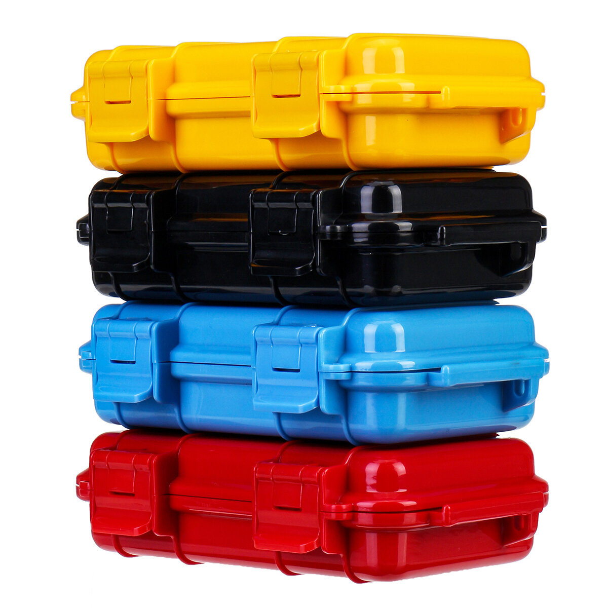 Waterproof Airtight Survival Storage Case Container Fishing Carry Tool Box with Sponge