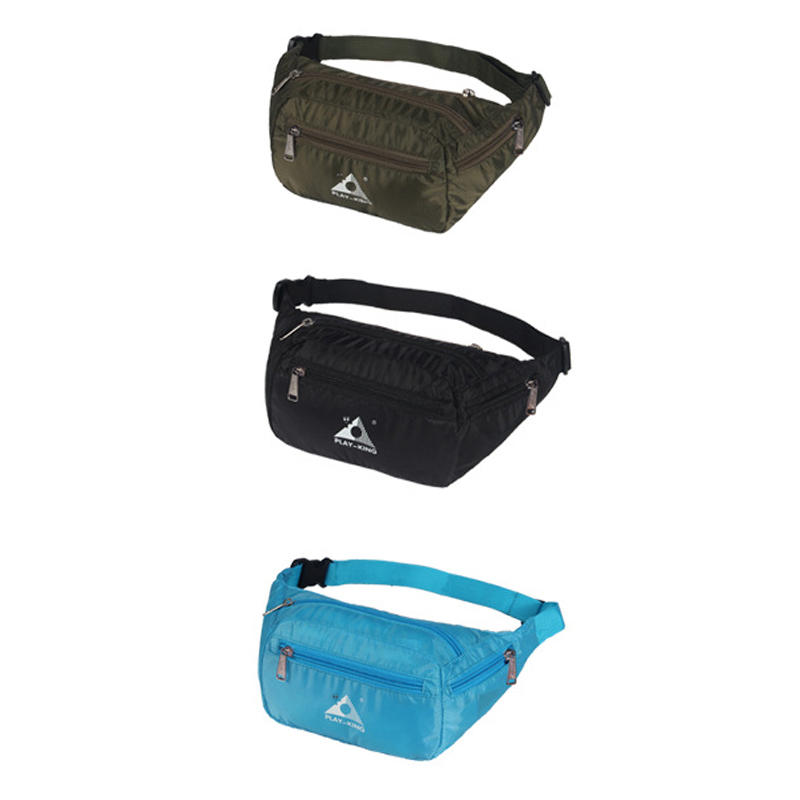 IPRee? Outdoor Running Travel Waist Bag Waterproof Foldable Fanny Pack For Men Women Jogging Gym