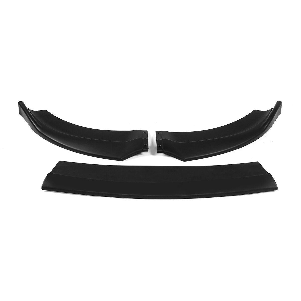 3 stuks mat zwart voorbumper lip spoiler splitter mat zwart voor Dodge Charger SRT 2015-2019
