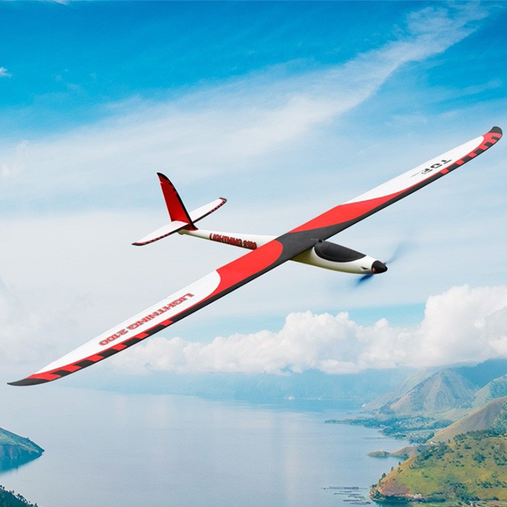 TOPRC Hobby Lightning 2100mm/1500mm Switchable Wingspan EPO RC Airplane Glider PNP/RTF
