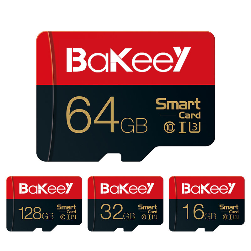 Bakeey High Speed 16GB 32GB 64GB 128GB Class 10 TF/SD Memory Card Flash Drive With Card Adapter For iPhone 12 For Samsun
