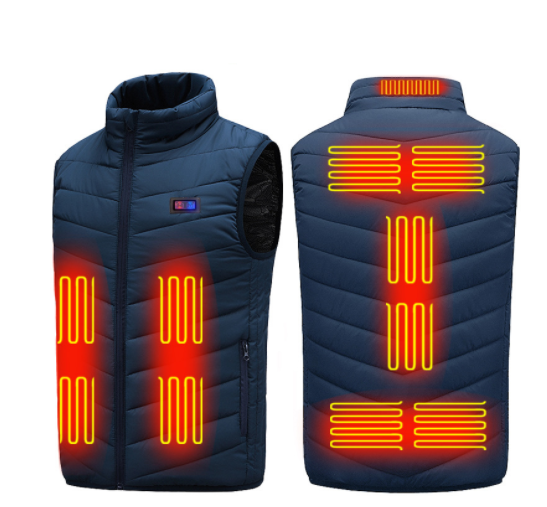 Unisex Heated Vest 11 Heating Areas Men Jacket Heated Winter Womens Electric Usb Heater Tactical Jacket Man Thermal Vest
