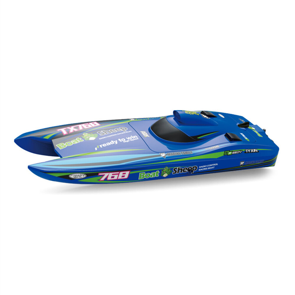 

TY XIN 768 Brushless RTR 2.4G 30km/h RC Boat Jet Speedboat Water Cooling Waterproof Remote Control Ship High Speed Full