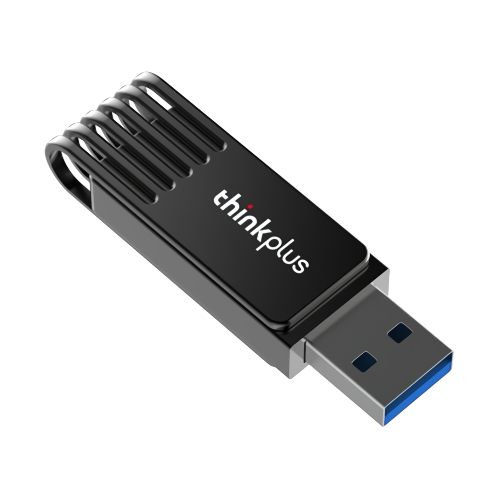 Lenovo Thinkplus MU242 USB3.0 Flash Drive 16G 32G 64G 128G 256G 360? Rotation Zinc Alloy Pendrive Th
