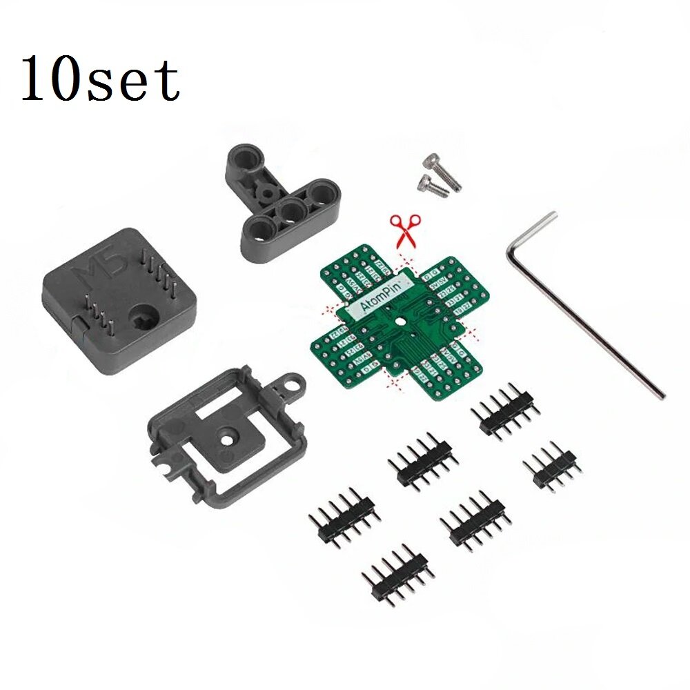 

10Pcs M5Stack ATOM MATE DIY Expansion Kit Adapter Board for Adapting M5StickC Hat Series Flexible Installation