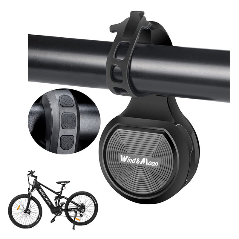 

Bike Bell 130dB High Sound Bicycle Horn IPX6 Waterproof Anti-theft 250mAh USB Chargeable Electric Alarm Loud Horn for Bi