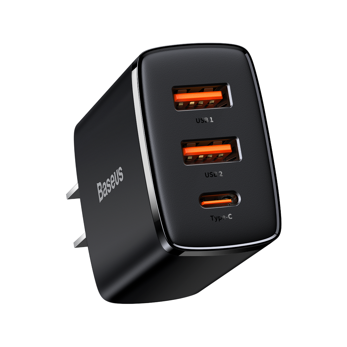 Baseus 30W3ポートUSBPD充電器30WUSB-C PD3.0 18W QC3.0 AFCFCP急速充電ウォールチャージャーアダプターUSプラグforiPhone 12 Pro Max For Samsung Galaxy S21 Note S20 ultra For Huawei…