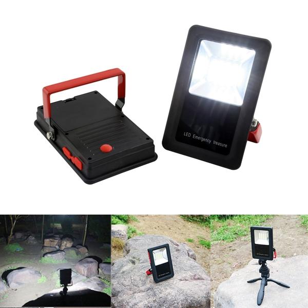 Draagbare 10 W LED Werk Flood Light USB Oplaadbare Outdoor Camping Waterdichte Noodverlichting