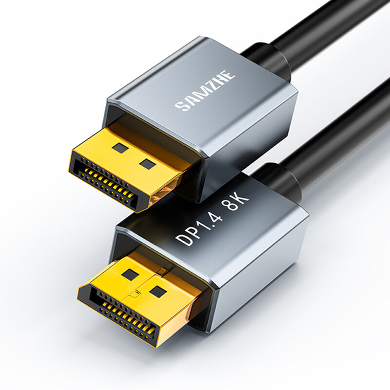 

SAMZHE DP10 DisplayPort 1.4 Cable 8K 4K 60Hz HDR 165Hz Display Port Adapter For Video PC Laptop TV