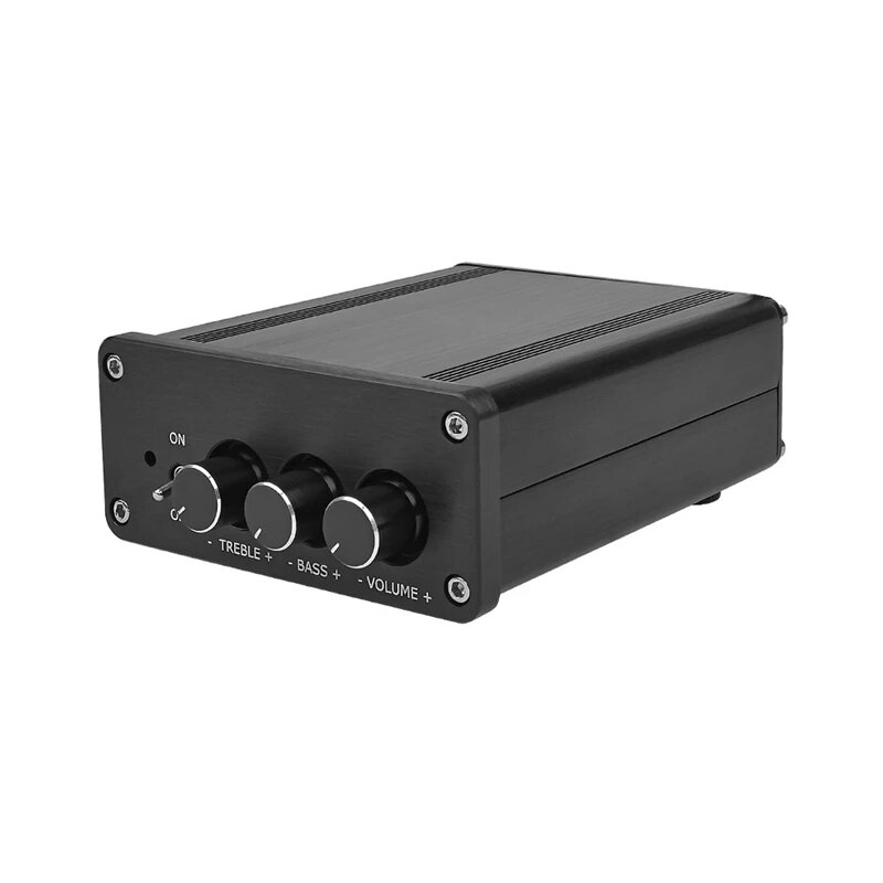 YJHiFi 2x100W TPA3116 2.0 NE5532 Class D Digital Amplifier Mini HIFI 2.0 Channel Stereo Power Amplifiers for Home Theate