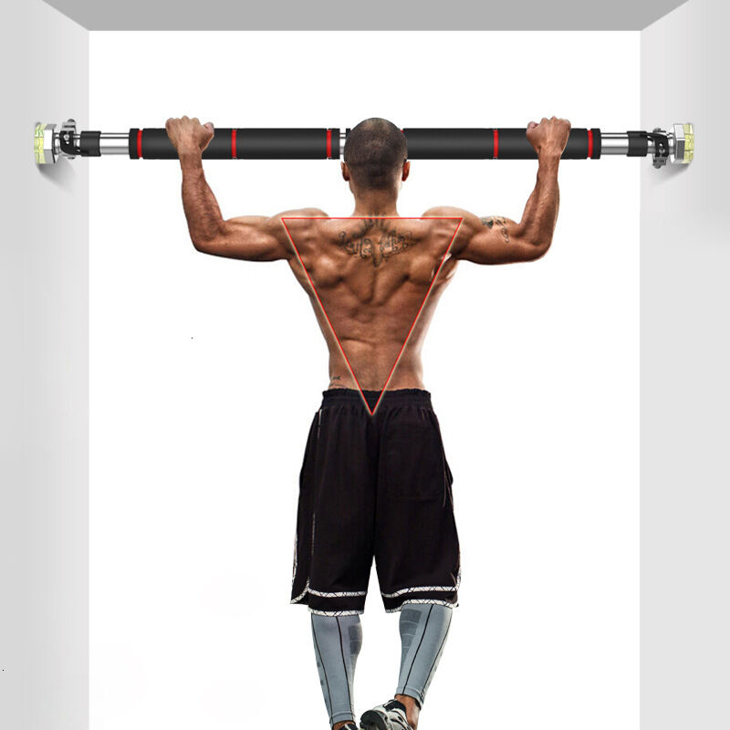 

200kg Door Horizontal Steel Bars Adjustable Home Gym Workout Training Bar Sport Fitness Equipments