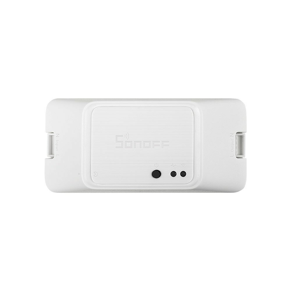 

SONOFF® RF R3 ON/OFF WIFI Wireless Smart RF Switch Timer Supports DIY Mode 10A 2200W AC100-240V APP/433 RF/LAN/Voice Rem