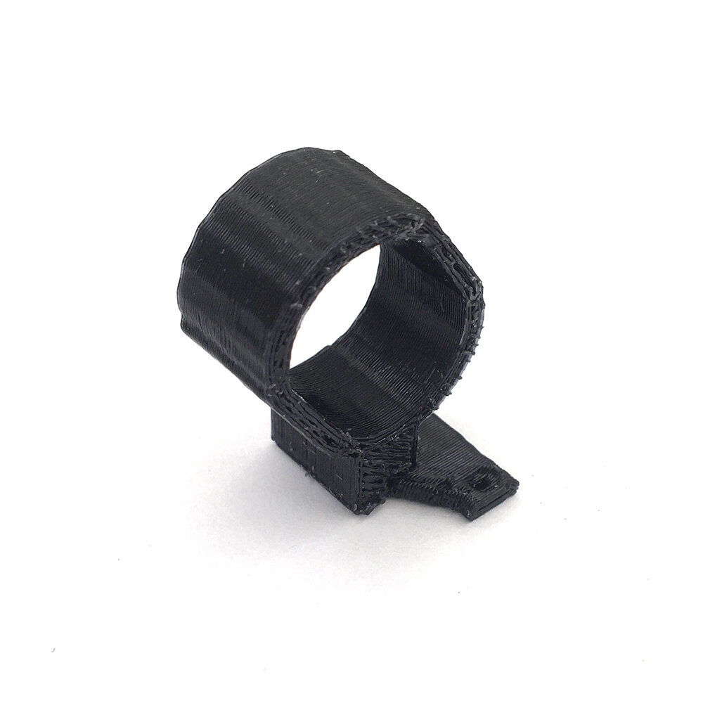 3D-geprinte TPU hellende camerabevestiging 30 graden beschermende zwarte hoeshouder voor OSMO-actiec