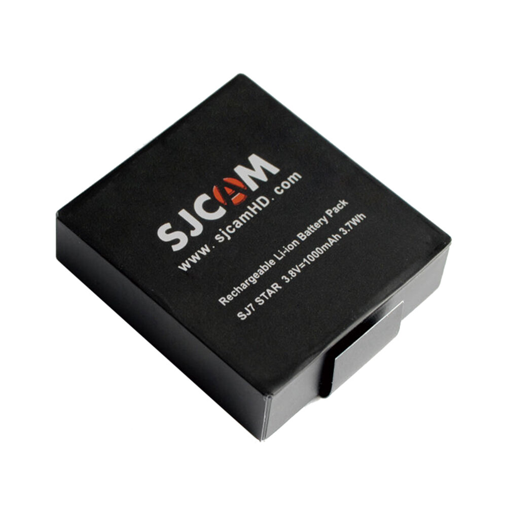 SJCAMSJ7スターバッテリー3.8V1000mAhオリジナルSJCAMSJ7スポーツアクションDVカメラアクセサリー用充電式Li-ionバッテリー