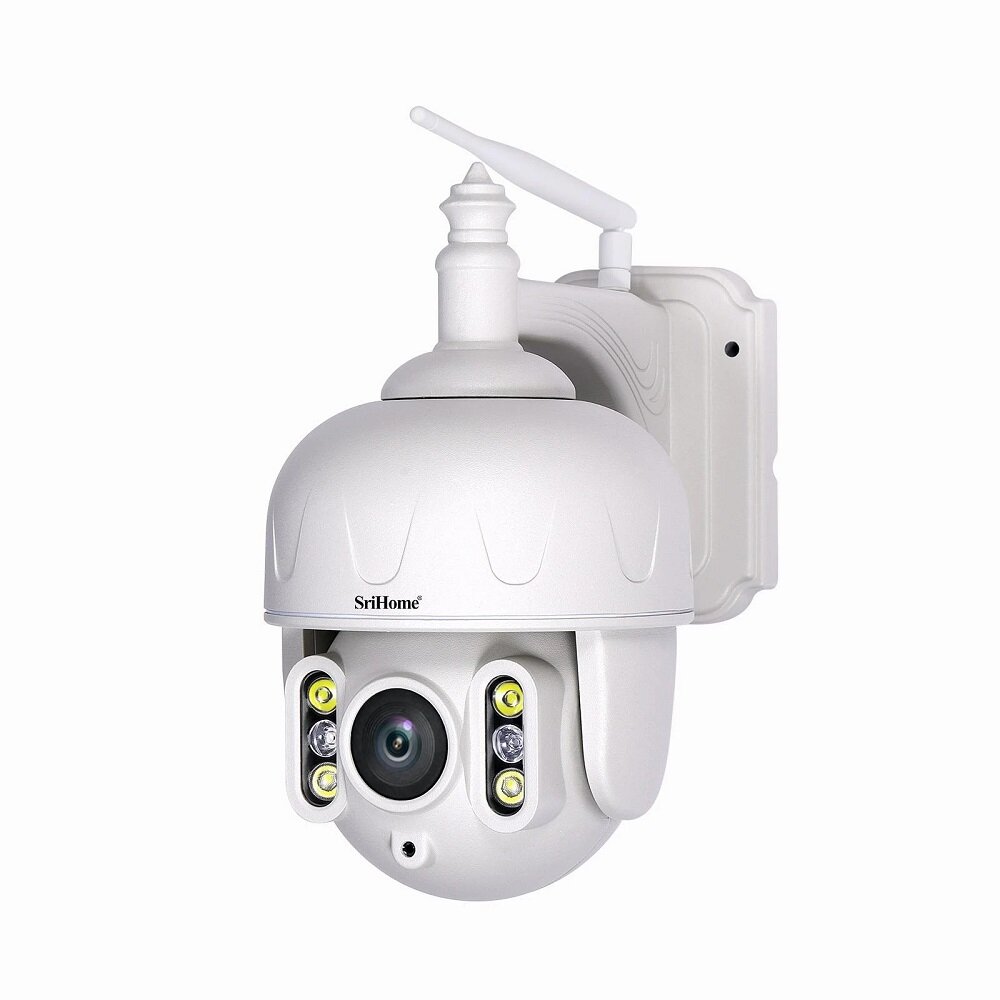 Srihome SH028 5MP Wifi IP Camera 2.4G 5G WiFi Outdoor Nachtzicht Smart Home Security Camera Video CC