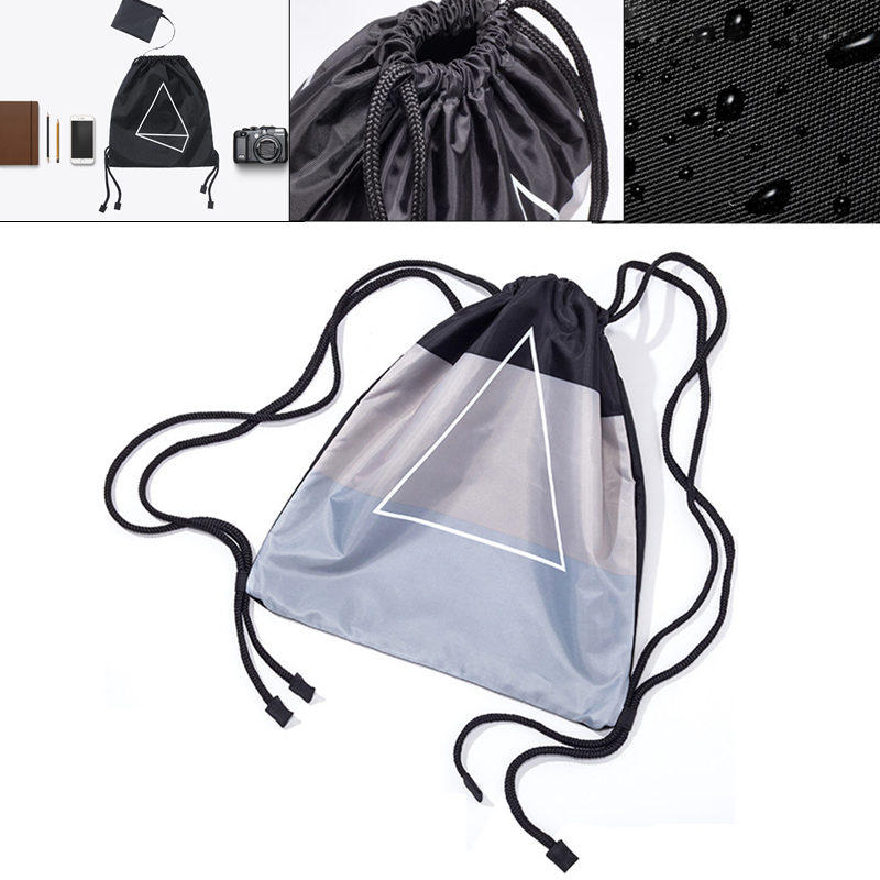 90FUN 5L vízálló húzózsinór táska divat könnyű hordozható utazási szabadidő hátizsák