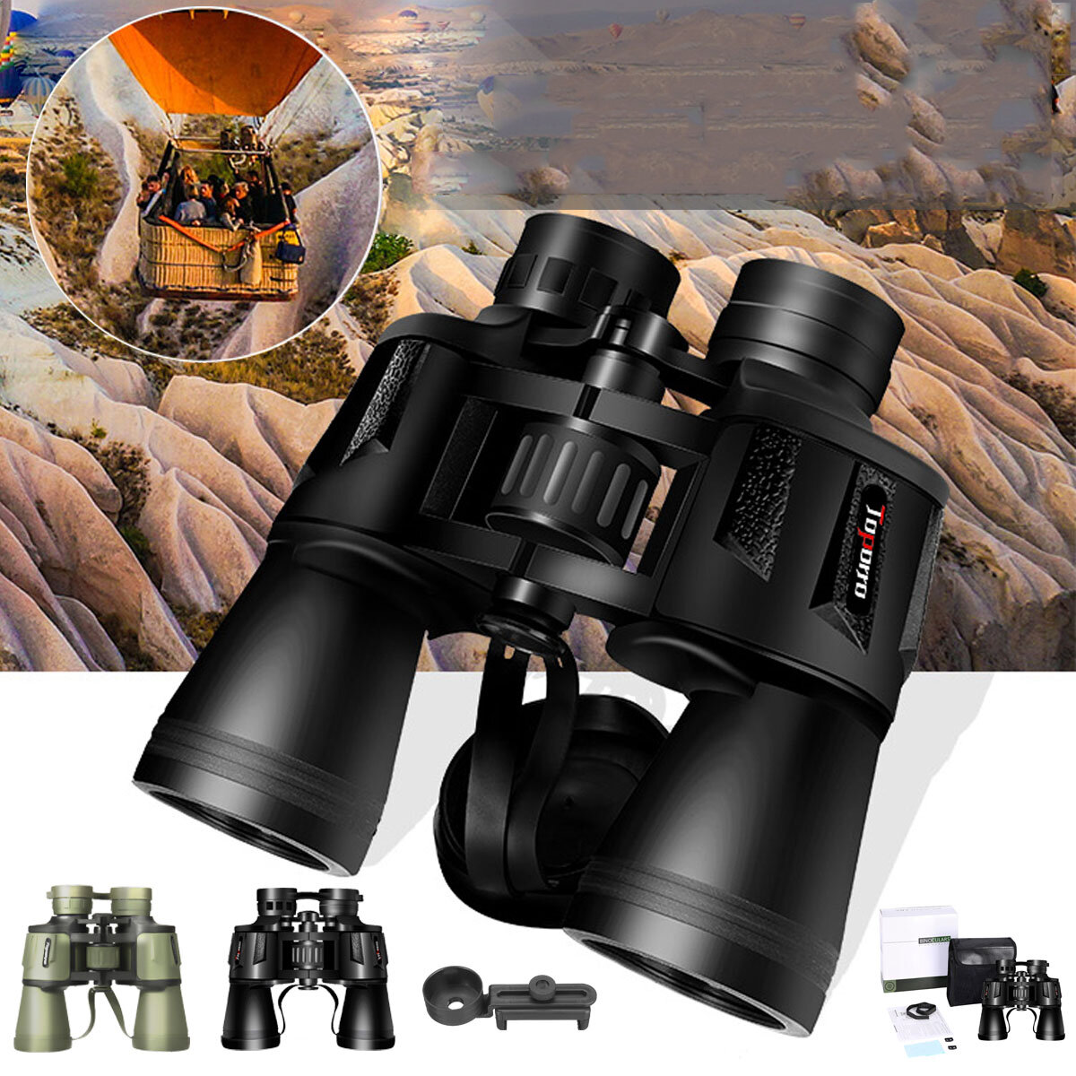 20X50 Hochleistungs-Fernglas Professionelles HD-Teleskop mit Nachtsicht für Outdoor-Camping und Reisen.