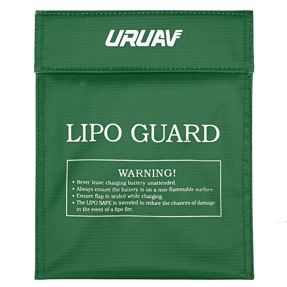 Fireproof Lipo Guard Bag 230x300mm green