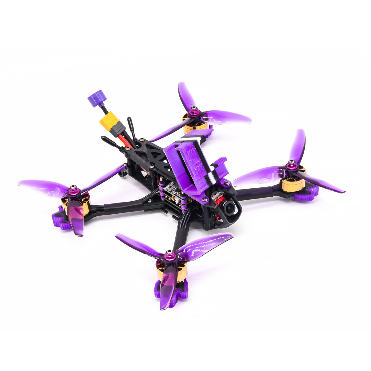 Eachine LAL 5style 220mm 4S Freestyle 5 Inch FPV Racing Drone PNP/BNF F4 Bluetooth FC Caddx Ratel 2307 2450KV Motor 50A