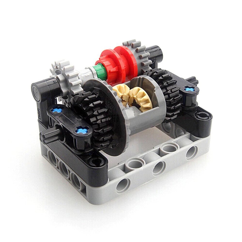 

MOC Differential Off-Road Car Simple Diff Lock Building Blocks Accessories Puzzle Decompression Toys