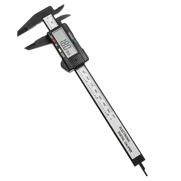 6'' LCD Digital Vernier Caliper 150mm Micrometer Electronic Gauge Ruler Tool 