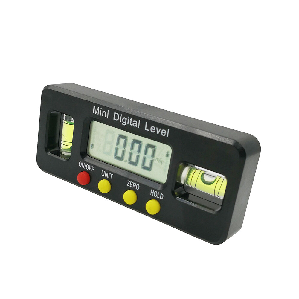 100150200mm digital protractor Angle Finder inclinometer electronic level box with magnetics angle measuring carpenter
