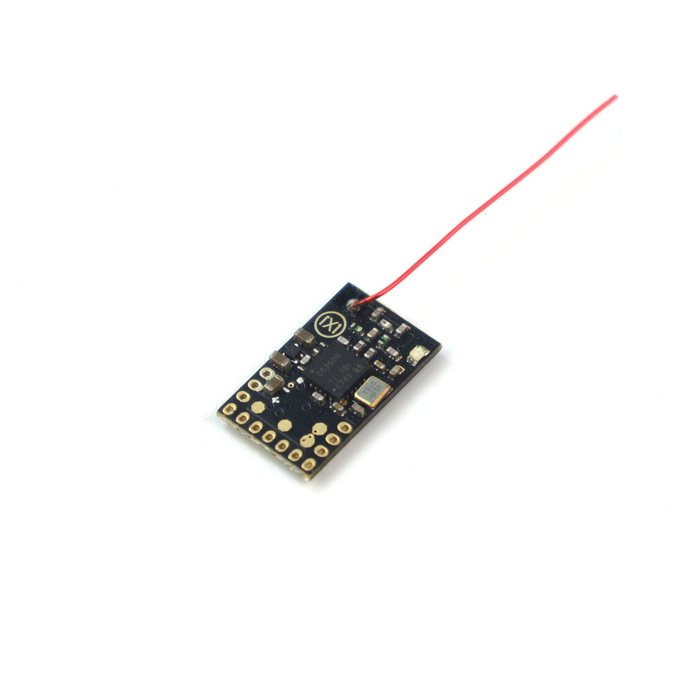 AEORC RX344/T 2.4GHz 6CH Mini RC Receiver with Telemetry Integrated 2CH Electromagnetic Servo Contro