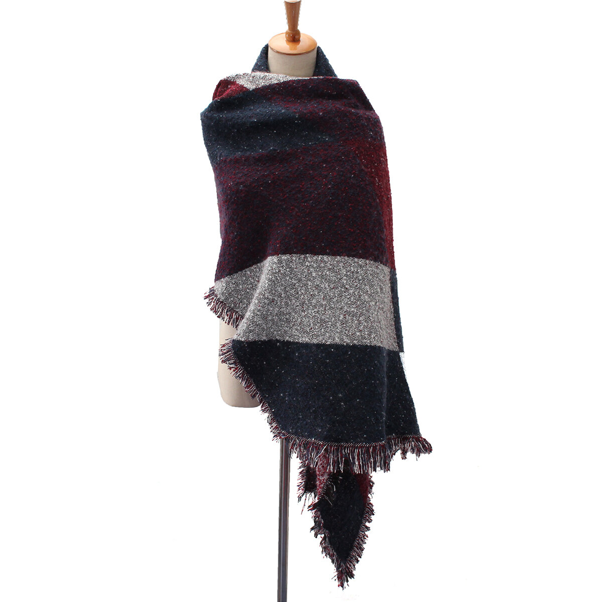 Модное одеяло, шарф, женский кашемировый и шерстяной шарф, шаль, новые зимние теплые шарфы, накидка