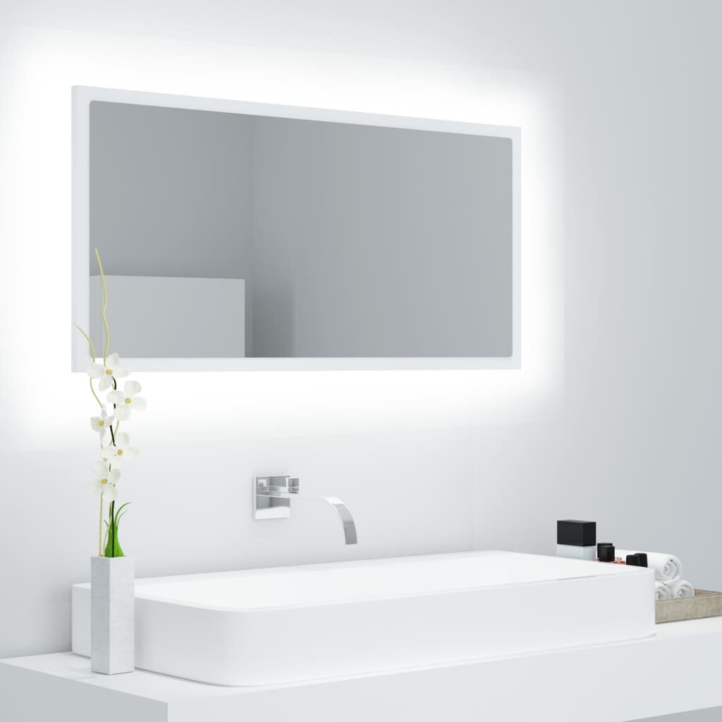 LED Bathroom Mirror White 35.4