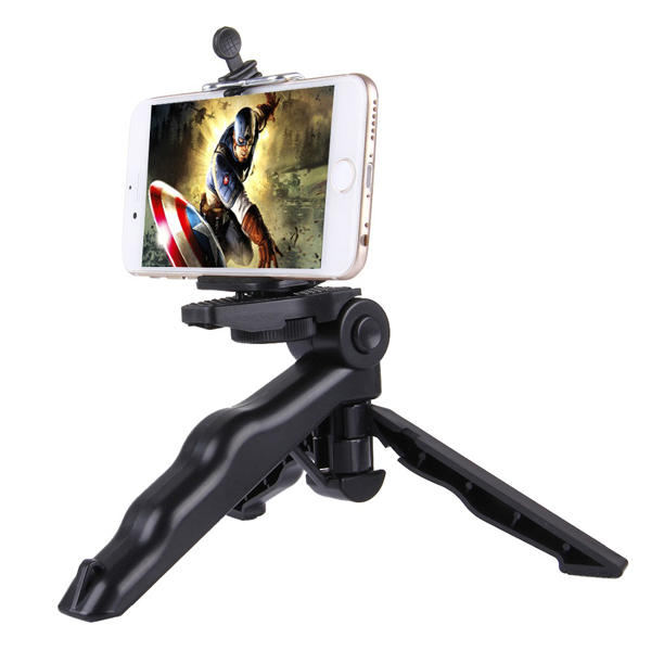 

PULUZ Grip Folding Штатив Крепление с переходными винтами для Gopro SJCAM Yi Action камера