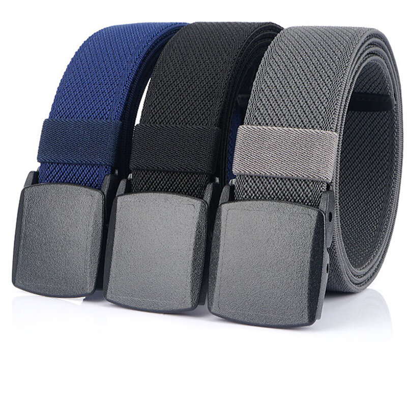 TUSHI 120cm Tactical Nylon Belt Adjustable Wear-resistant Lightweight Waist Belt Buckle Canvas Belt Casual Sports Belts