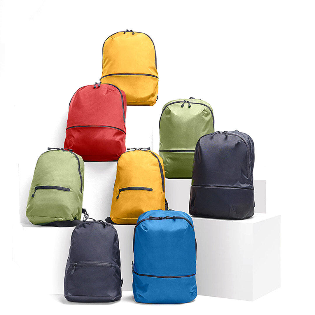 Túi đeo ZANJIA dung tích 11 lít chống nước cho nam và nữ, túi học cho laptop 14 inch, nhẹ phù hợp cho du lịch ngoài trời.