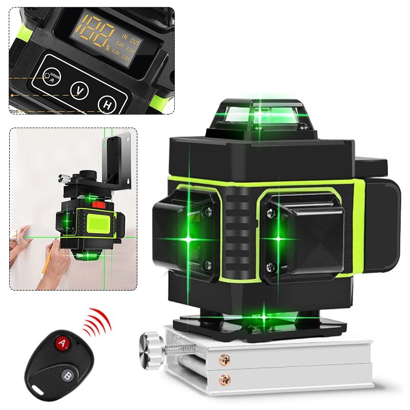 best price,16,line,green,4d,laser,level,eu,coupon,price,discount