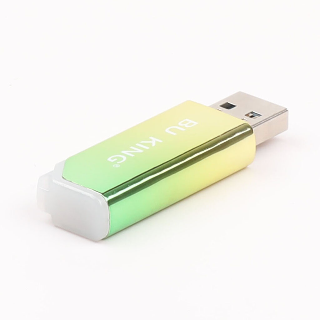BUKING USB Flash Drive3.0Colorful呼吸灯の交換USBドライブPenDriveUディスクグラデーションメタルUSB3.0Flashドライブ
