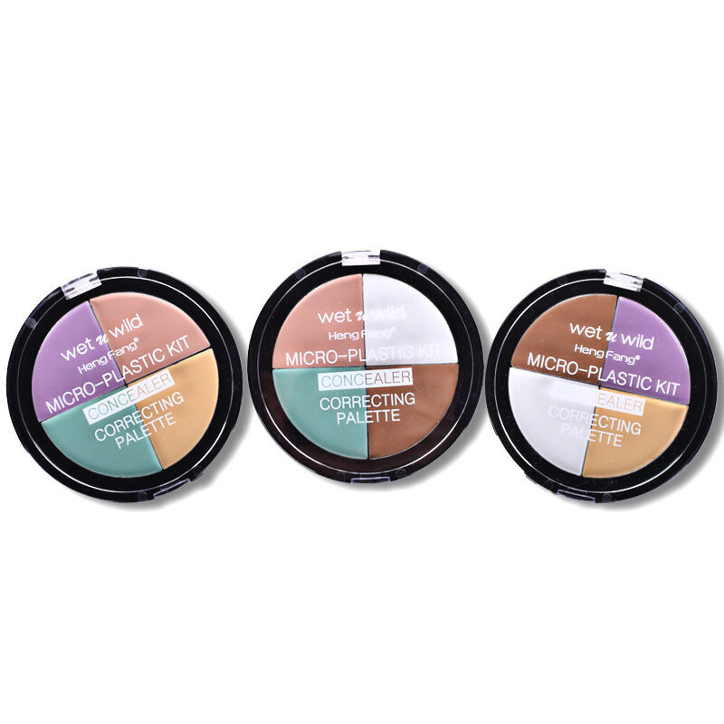 

3Style 4 Colors Natural Concealer Foundation Base Face Cream