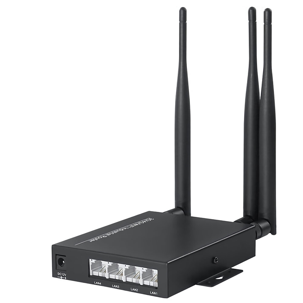 [EU-versie] 4G 300M draadloze industri?le router Modemrouter WiFi-signaalvergroter met simkaartsleuf
