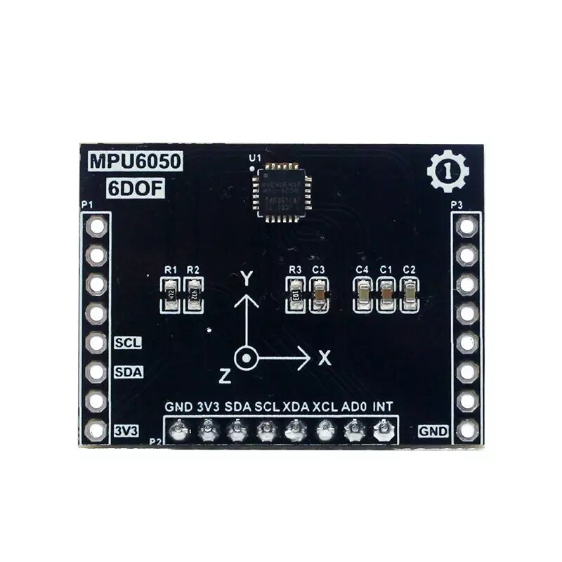 01Studio MPU6050 Senor Modul 6DOF 3-Axis Gyroscope and 3-Axis Accelerometer Micropython Development 