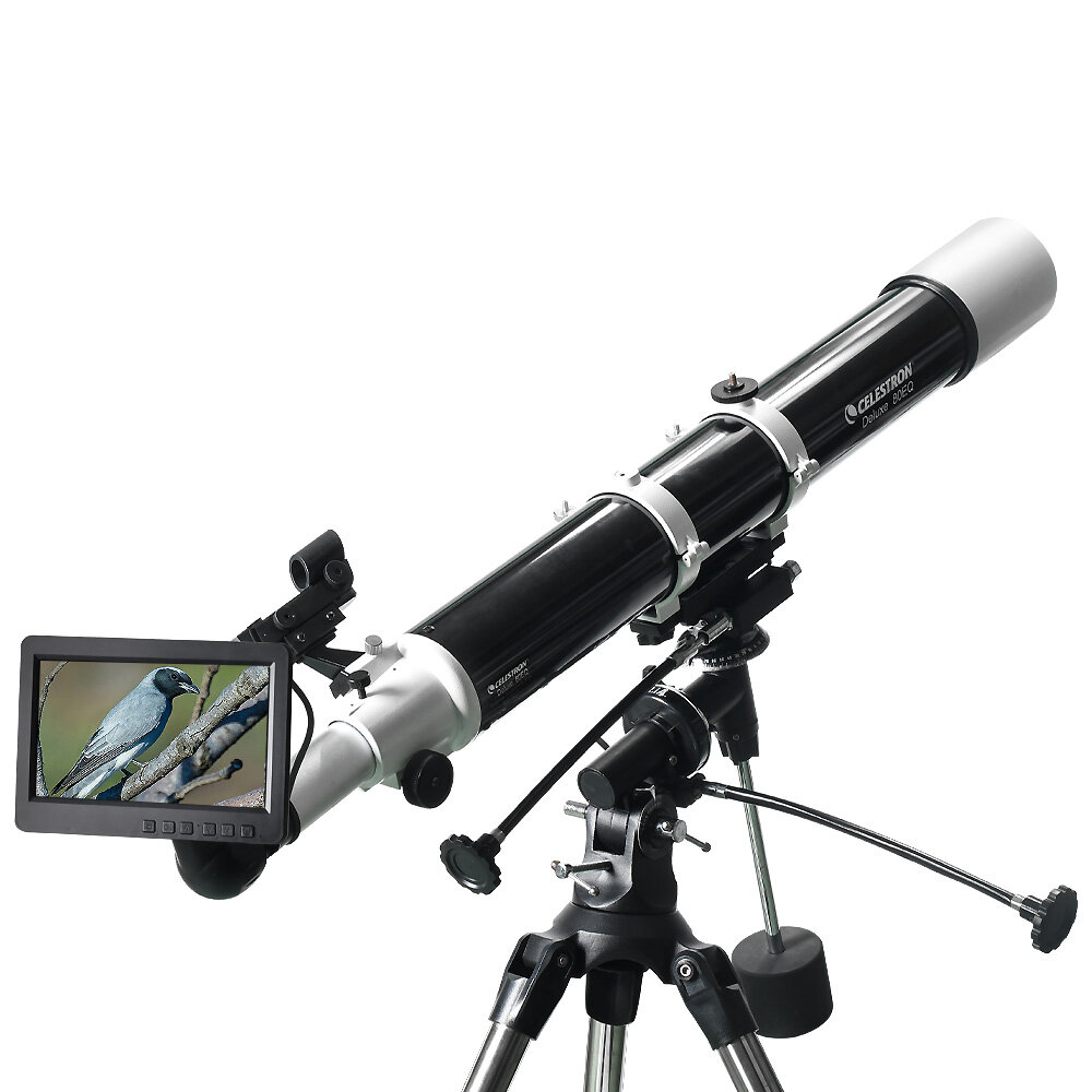 

7 inch Electronic Eyepiece Recorder Stargazing Mirror Astronomical Telescope 1.25" 4K Telescope Digital Eyepiece Camera